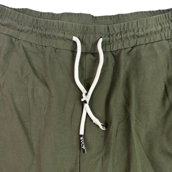 BYLT Men’s Jogger Shorts Size Large Dark Olive - Picture 8 of 8